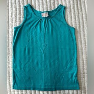 Teal Blue Tank Top